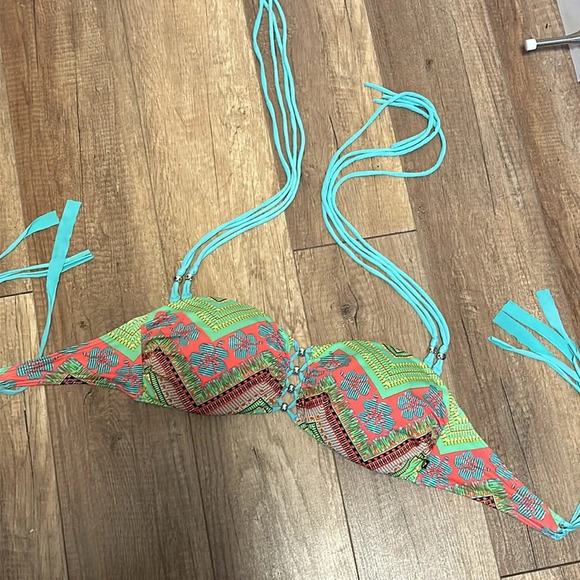 La Vie En Rose Other - LA VIE EN ROSE | multicolored bikini  top